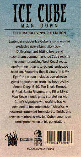 Ice Cube : Man Down (2xLP, Ltd, Blu)