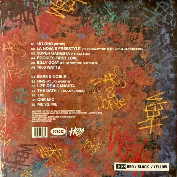 Heem B$F : Bars & Noble (LP, Album, Ltd, Red)