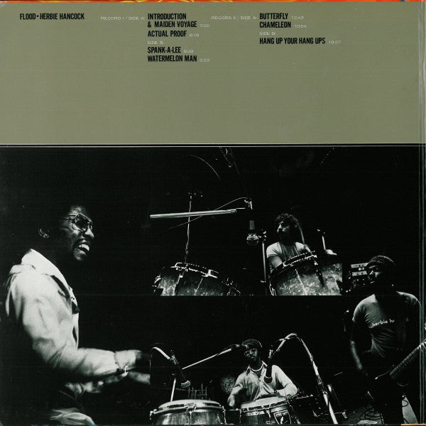 Herbie Hancock : Flood (2xLP, Album, RE)