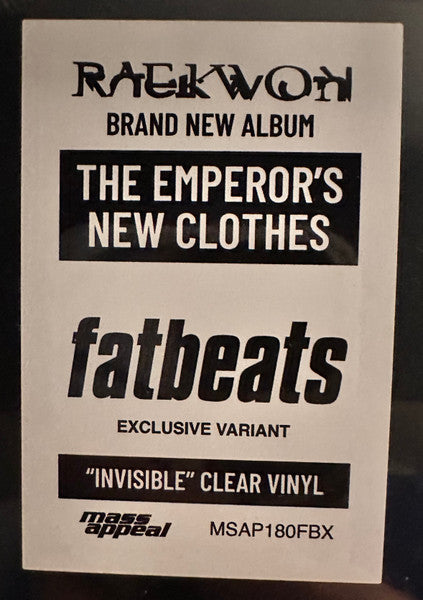 Raekwon : The Emperor's New Clothes (LP, Album, Ltd, Cle)