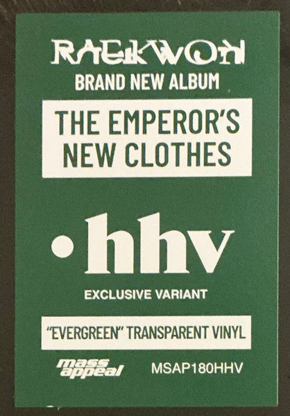 Raekwon : The Emperor's New Clothes (LP, Album, Ltd, Eve)