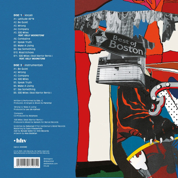 Ed O.G : 500 Miles (2xLP, Ltd)