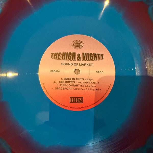 The High & Mighty : Sound Of Market (2xLP, Album, Ltd, Blu)