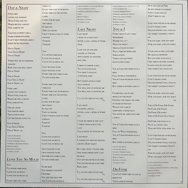 Dabeull : Intimate Fonk (12", EP, RP)