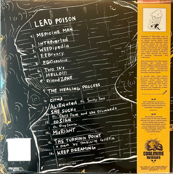 Elzhi : Lead Poison (2xLP, Album, RSD, Ltd, RE, RM, 10t)
