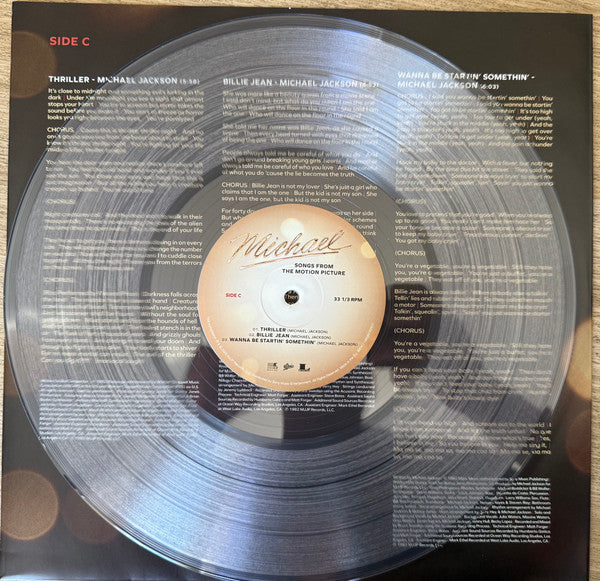 Michael Jackson : Michael (Songs From The Motion Picture) (2xLP, Album, Comp, Cry)
