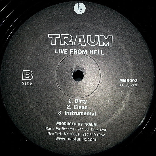 Cormega / Traum (5) : Extreme Wit 16 / Live From Hell (12")