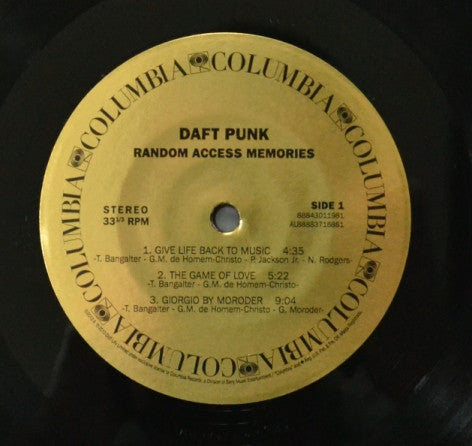 Daft Punk : Random Access Memories (Box, Dlx, Ltd + 2xLP, Album, 180 + 10" + M/Stick, )