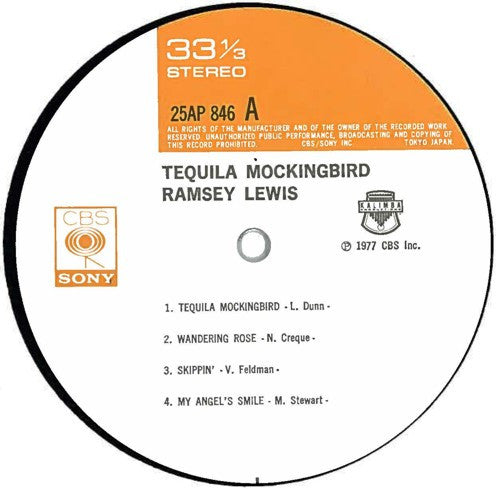 Ramsey Lewis : Tequila Mockingbird (LP, Album)