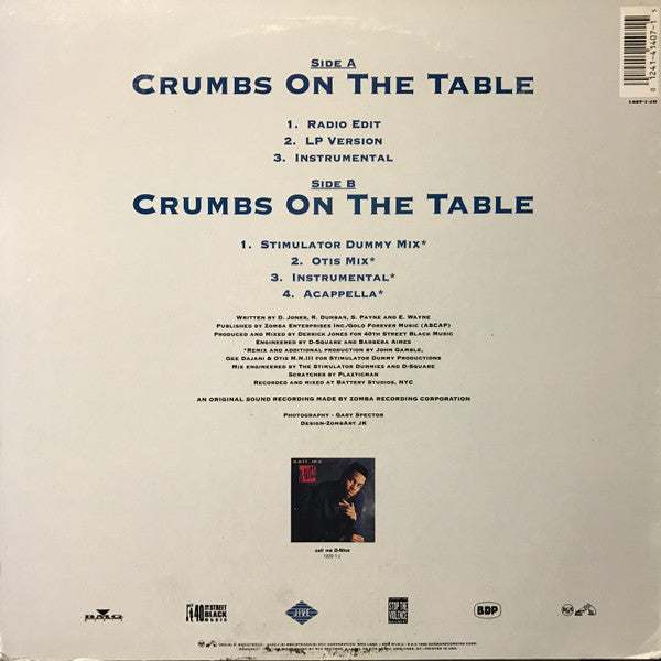 D-Nice : Crumbs On The Table (12")
