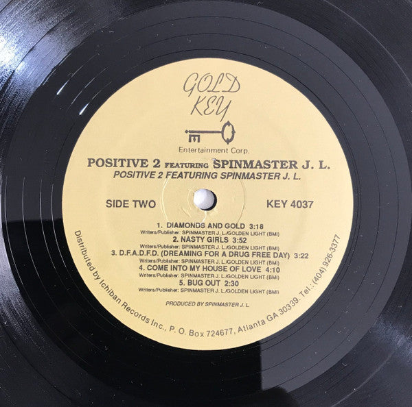 Positive Two Featuring Spinmaster JL : Positive 2 Featuring Spinmaster J.L. (LP, Album)