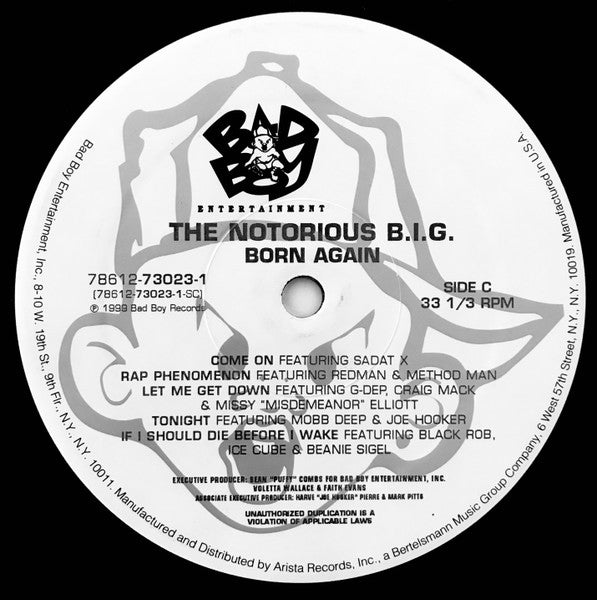 Notorious B.I.G. : Born Again (2xLP, Album)