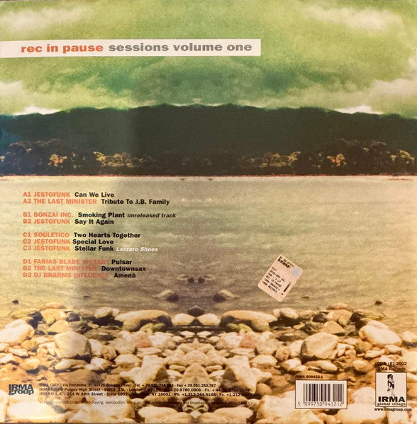 Various : Rec in Pause Sessions Volume One (2xLP, Comp)