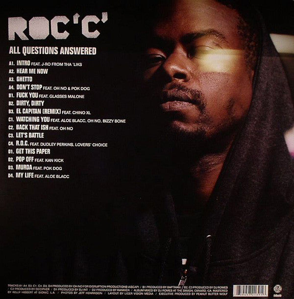 Roc 'C' : All Questions Answered (2xLP, Album)