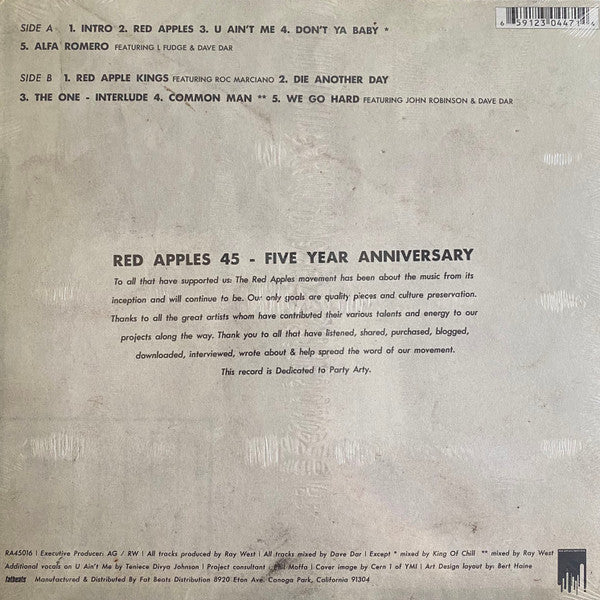 AG & Ray West (4) : The Nickel EP (12", EP, Ltd)