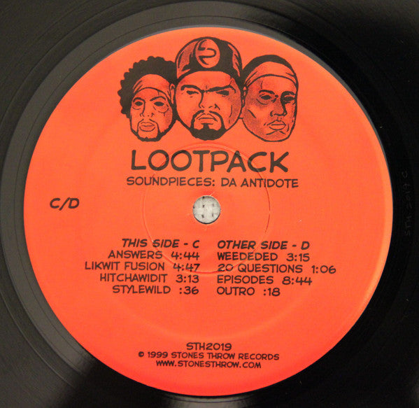 Lootpack : Soundpieces: Da Antidote! (2xLP, Album, RE)