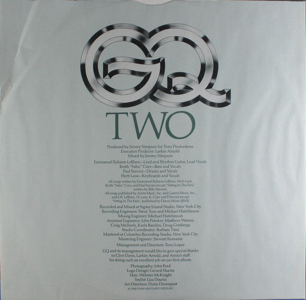 GQ : GQ Two (LP, Album, Kee)