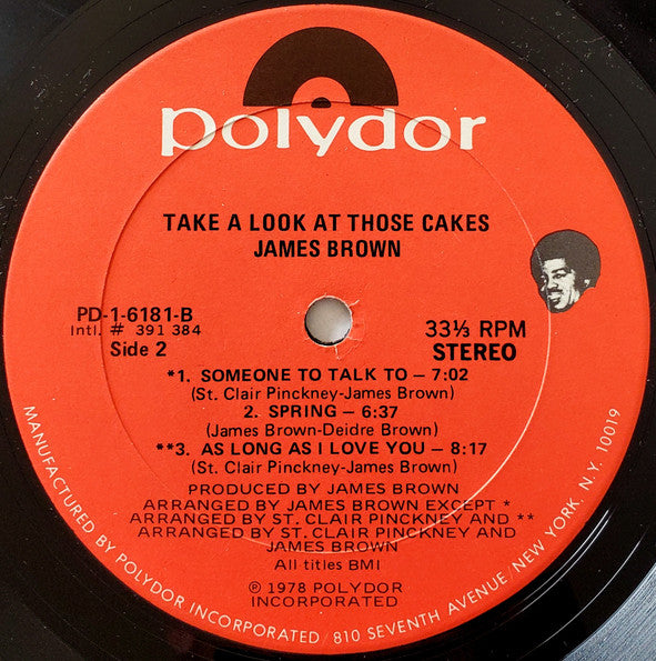 James Brown : Take A Look At Those Cakes (LP, Album, Kee)