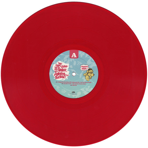 Lyrics Born : Now Look What You've Done, Lyrics Born! Greatest Hits! (2xLP, Comp, Red)