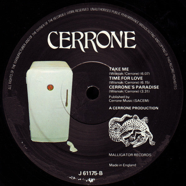 Cerrone : Cerrone's Paradise (LP, Album)