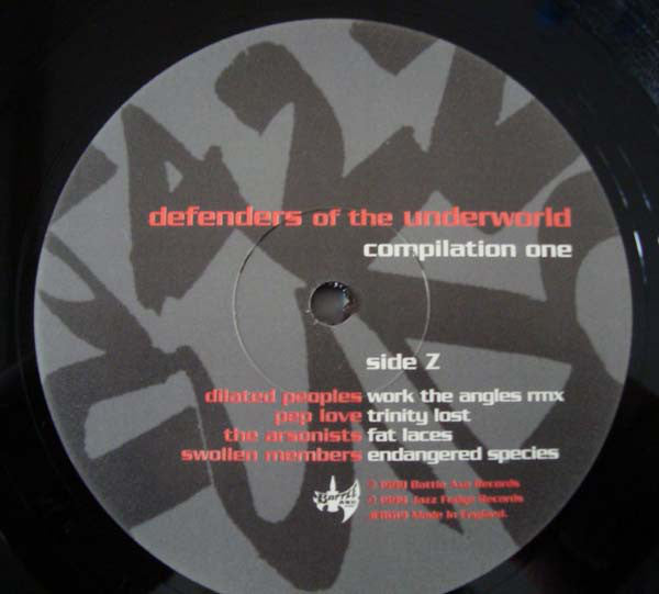 Various : Defenders Of The Underworld (2xLP, Comp)