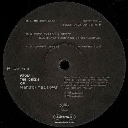 Marschmellows : From The Decks Of Marschmellows (4xLP, Comp + Box)