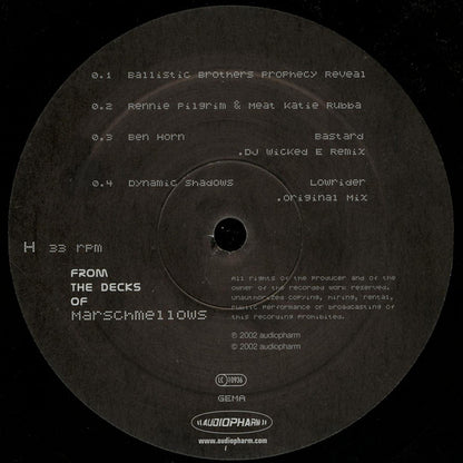 Marschmellows : From The Decks Of Marschmellows (4xLP, Comp + Box)