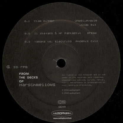 Marschmellows : From The Decks Of Marschmellows (4xLP, Comp + Box)