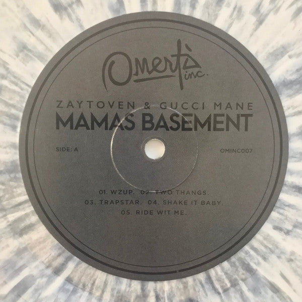 Zaytoven & Gucci Mane : Mamas Basement (LP, Ltd, Mixtape, Num, Coc)