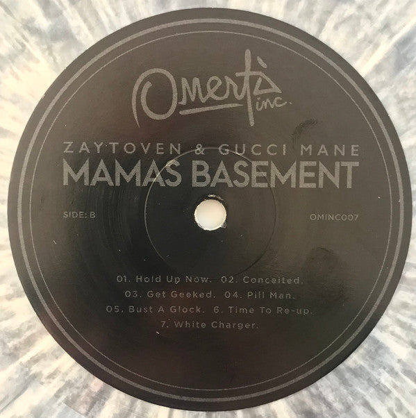 Zaytoven & Gucci Mane : Mamas Basement (LP, Ltd, Mixtape, Num, Coc)