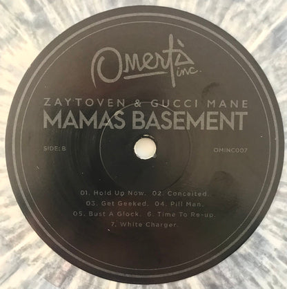 Zaytoven & Gucci Mane : Mamas Basement (LP, Ltd, Mixtape, Num, Coc)