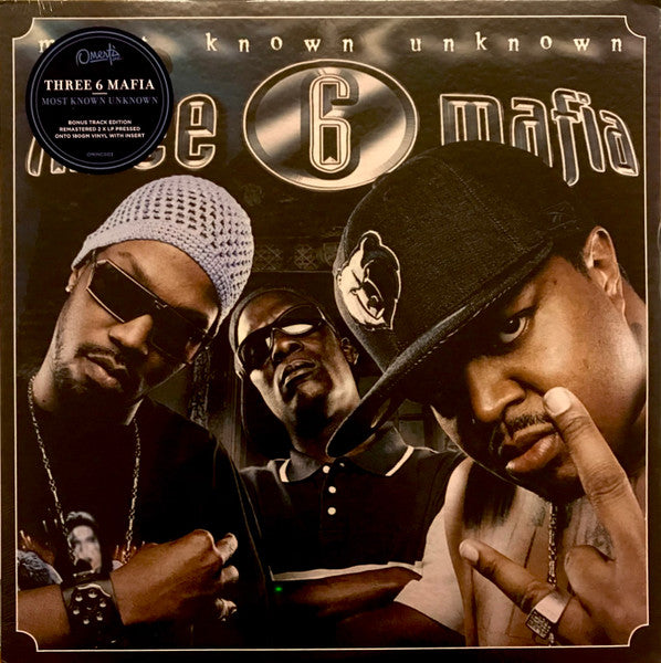 Three 6 Mafia : Most Known Unknown (2xLP, Album, RE, RM, 180)