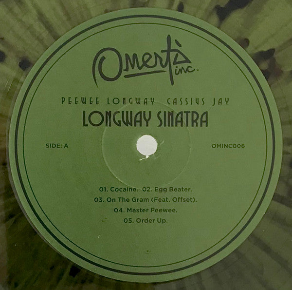 Peewee Longway, Cassius Jay : Longway Sinatra (LP, Ltd, Mixtape, Num, Gre)