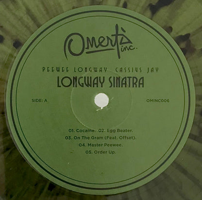 Peewee Longway, Cassius Jay : Longway Sinatra (LP, Ltd, Mixtape, Num, Gre)
