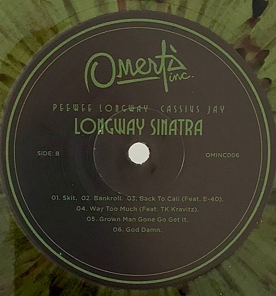 Peewee Longway, Cassius Jay : Longway Sinatra (LP, Ltd, Mixtape, Num, Gre)