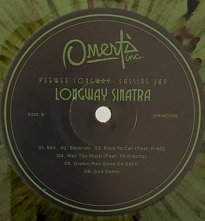 Peewee Longway, Cassius Jay : Longway Sinatra (LP, Ltd, Mixtape, Num, Gre)