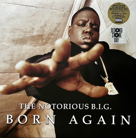 Notorious B.I.G. : Born Again (2xLP, Album, RSD, Ltd, RE, Gol)