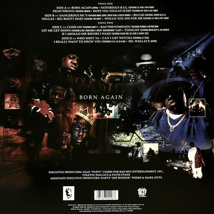 Notorious B.I.G. : Born Again (2xLP, Album, RSD, Ltd, RE, Gol)