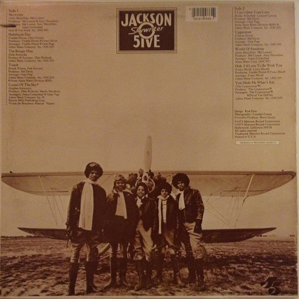 The Jackson 5 : Skywriter (LP, RE)