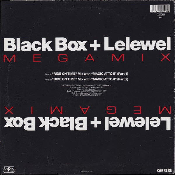 Black Box + DJ Lelewel : Megamix (12")
