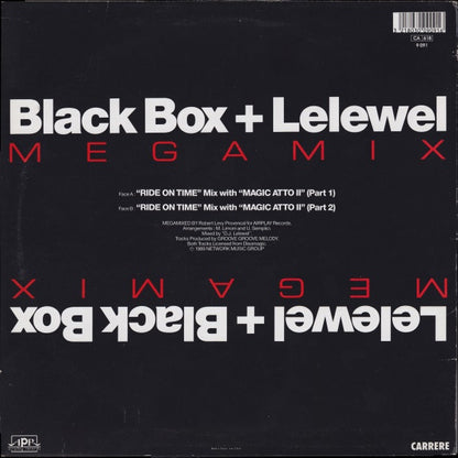 Black Box + DJ Lelewel : Megamix (12")