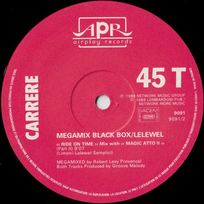 Black Box + DJ Lelewel : Megamix (12")