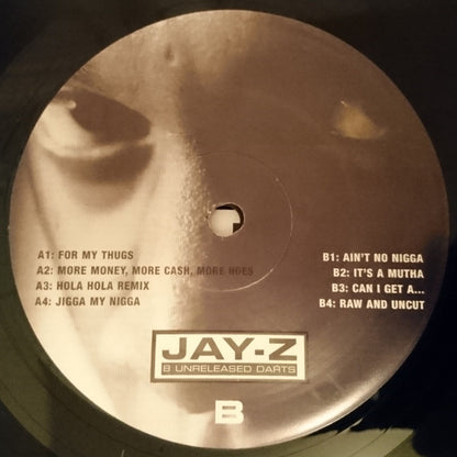 Jay-Z : 8 Unreleased Darts (12", Unofficial)