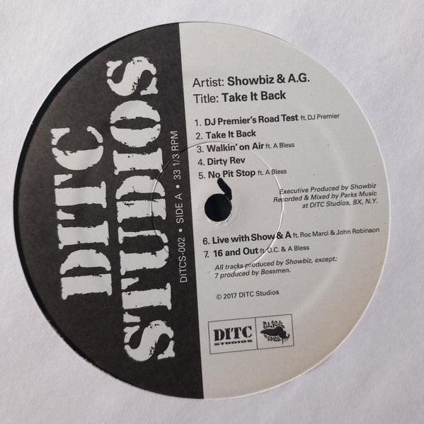 Showbiz & A.G. : Take It Back  (LP, Ltd)