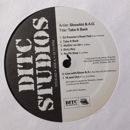 Showbiz & A.G. : Take It Back  (LP, Ltd)