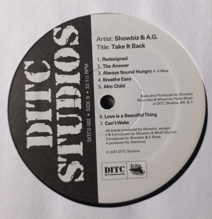 Showbiz & A.G. : Take It Back  (LP, Ltd)