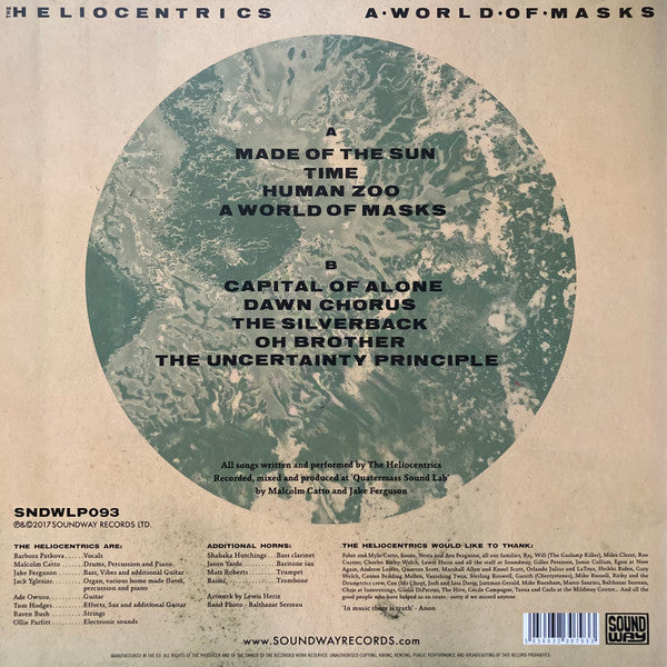 The Heliocentrics : A World Of Masks (LP, Album)