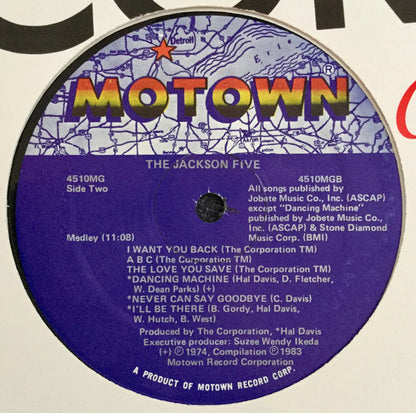 The Temptations With Four Tops / The Jackson 5 : Medley (12", Single, Sup)