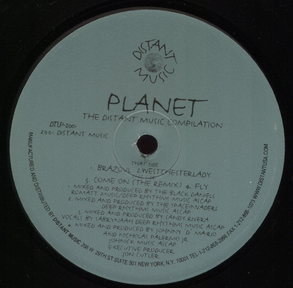Various : Planet (The Distant Music Compilation) (2x12", Comp)