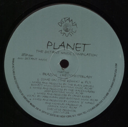 Various : Planet (The Distant Music Compilation) (2x12", Comp)